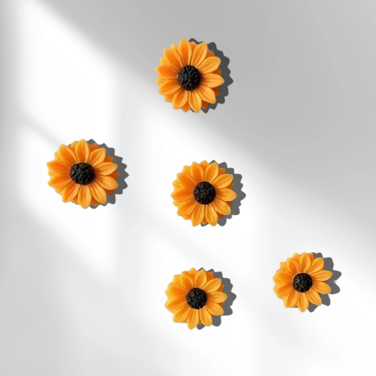 Sunflower Fridge Magnets | Set of 5